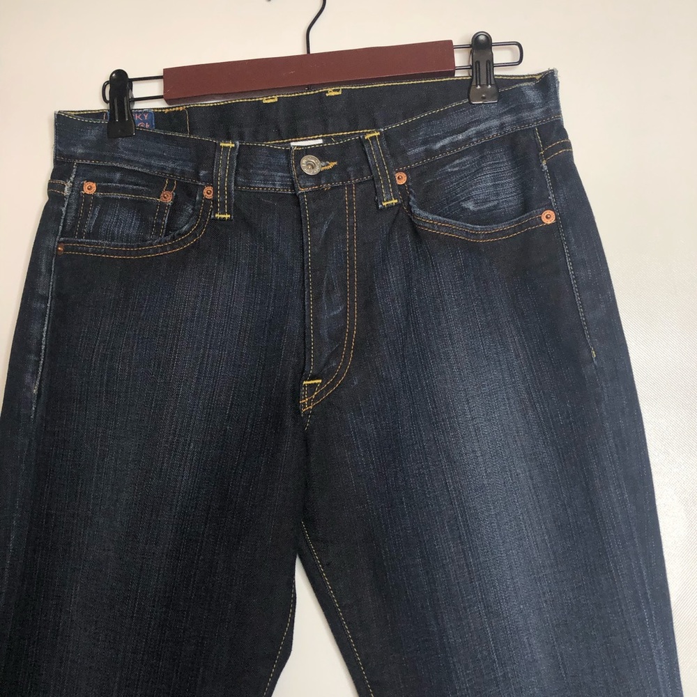 Lucky brand jeans sz 30 dark wash vintage straight